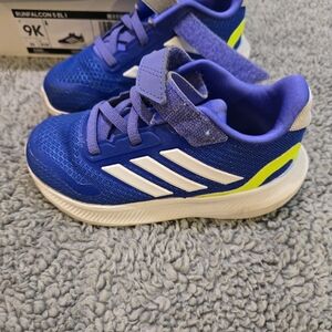 adidas Kids Blue and White Sneakers